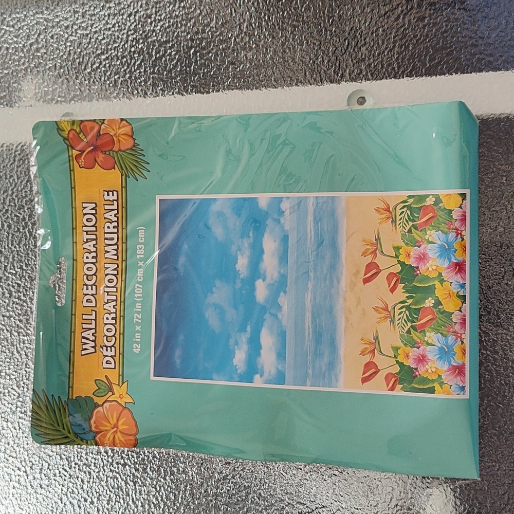 Greenbrier International Tropical Beach Wall Decoration - NWT